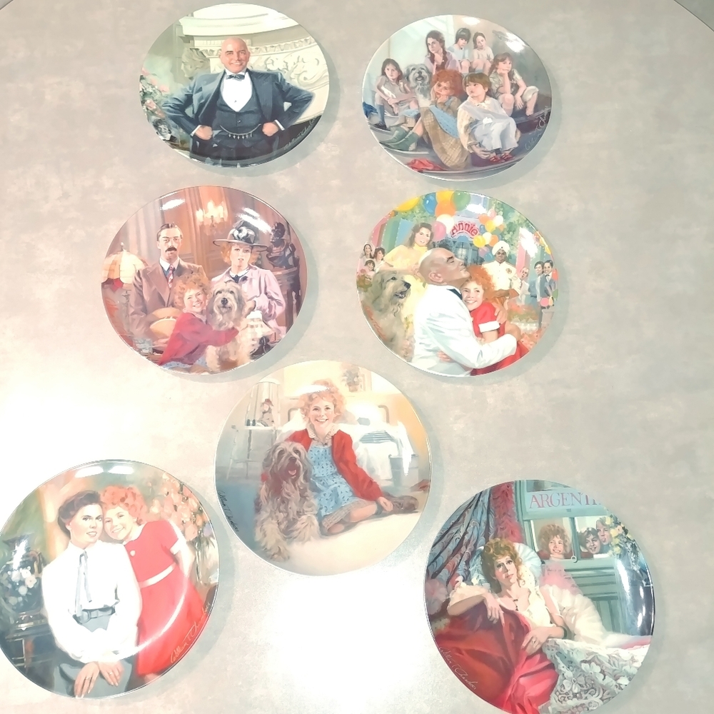 Edwin M. Knowles collector Annie Plates